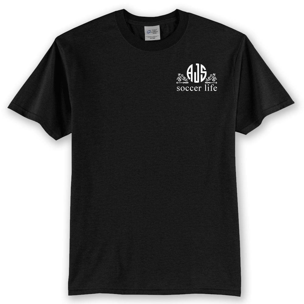 Soccer Life Custom Monogram T-Shirt – Shirt Traveler