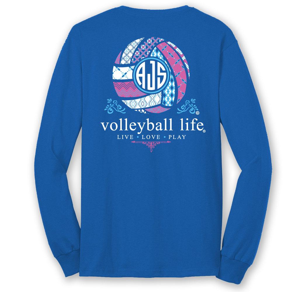 Bluejays Volleyball T-shirt Personalized Volleyball Shirt 